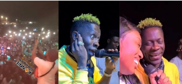 Shatta Wale Entertains Patrons In Takoradi With Top-notch Performance