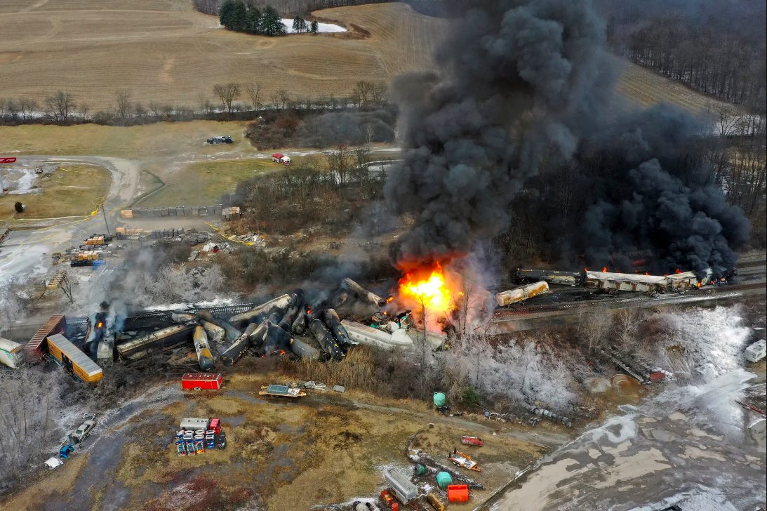 Sensors along tracks can detect overheated wheel bearings, suspected as the cause of the train derailment in East Palestine, Ohio.