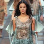 Alessandra Ambrosio at the entrance of the 2023 Coachella Valley Music and Arts Festival