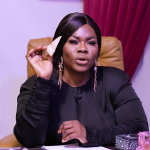 Maame Grace spiritual office consultation room, spiritual items, crystals, oils, and stones
