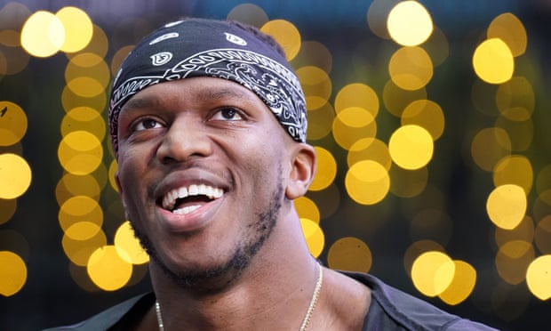Image of KSI with a sad expression.