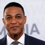 Don Lemon during a CNN broadcast, CNN logo, Don Lemon with former colleagues at CNN