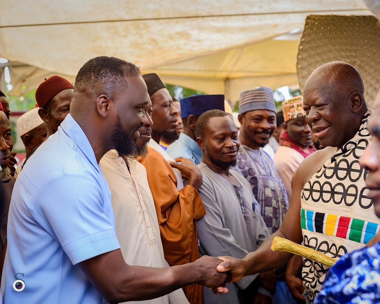 Otumfuo and Ohene Kwame Frimpong