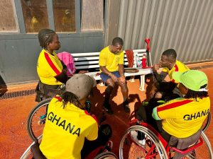 Team Ghana Wheelchair Tennis at Paris 2024 Paralympic Games: Pre-Games Spotlight in Argenteuil, France