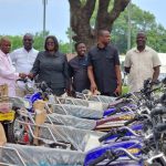 Hon. Freada Akosua Prempeh Boosts NPP Ahafo Region Campaign with Generous Motorbike Donation